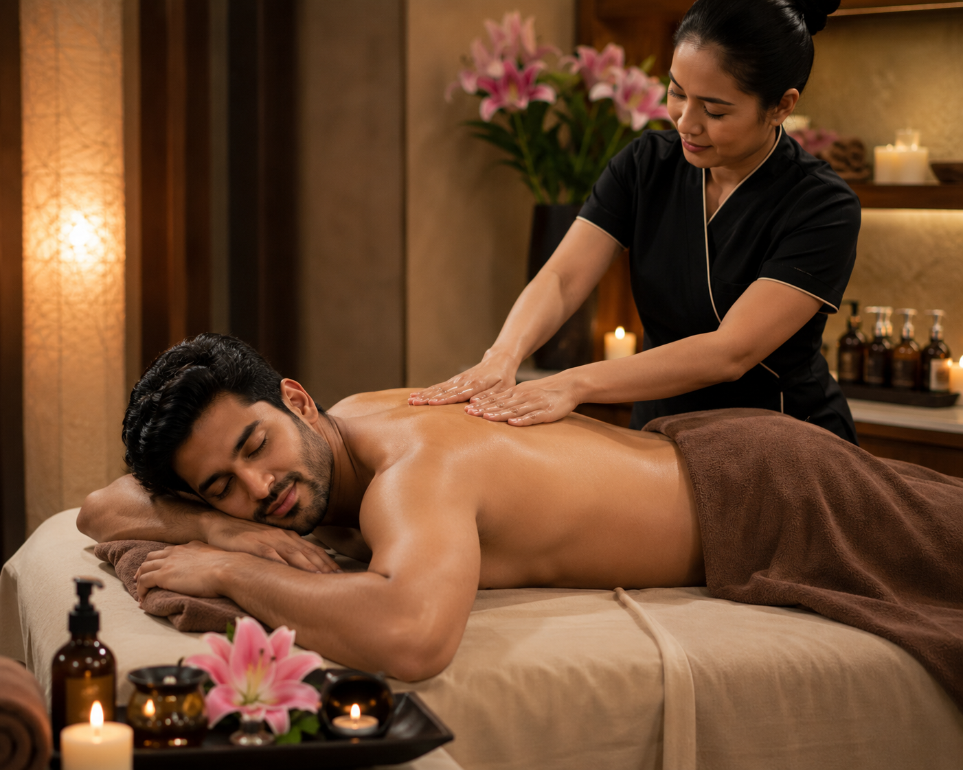 Swedish Massage at Royal Spa & Salon Bangalore